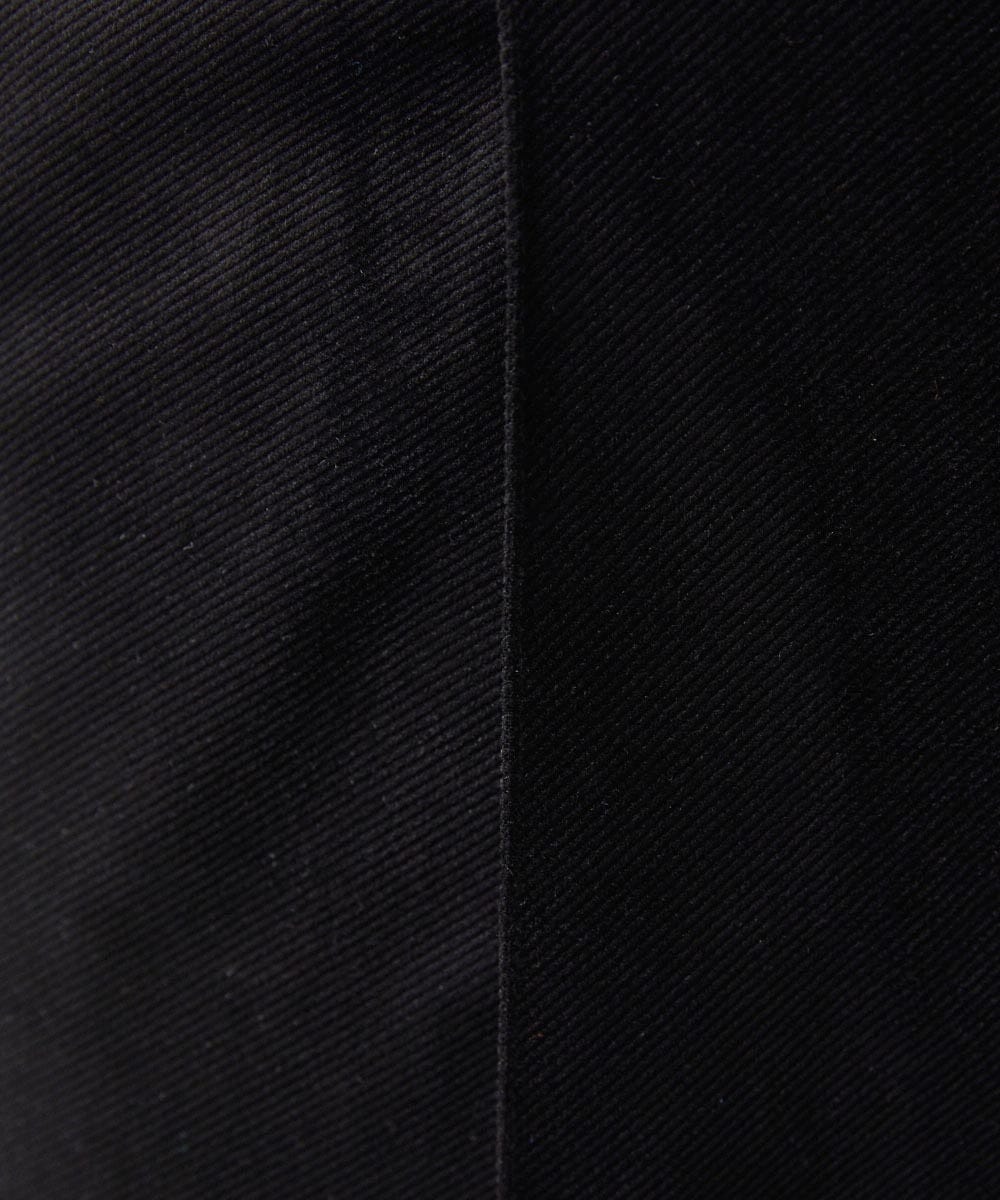 MNLAA56230 MICHEL KLEIN HOMME(ミッシェルクラン オム) トリコットベロアイージースラックスパンツ セットアップ ブラック