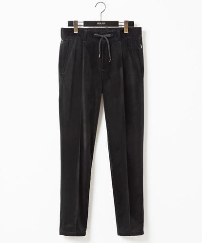MNLAA56230 MICHEL KLEIN HOMME トリコットベロアイージースラックスパンツ セットアップ