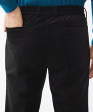 MNLAA56230 MICHEL KLEIN HOMME(ミッシェルクラン オム) トリコットベロアイージースラックスパンツ セットアップ ブラック