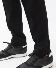MNLAA56230 MICHEL KLEIN HOMME(ミッシェルクラン オム) トリコットベロアイージースラックスパンツ セットアップ ブラック