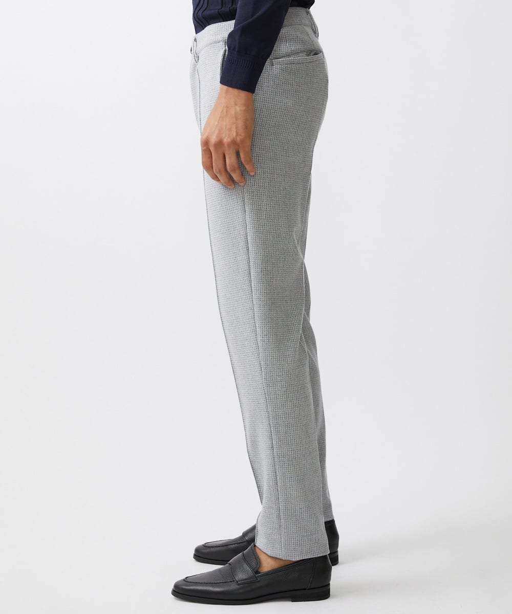 MNLAA57270 MICHEL KLEIN HOMME(ミッシェルクラン オム) ストレッチスラックスパンツ セットアップ グレー