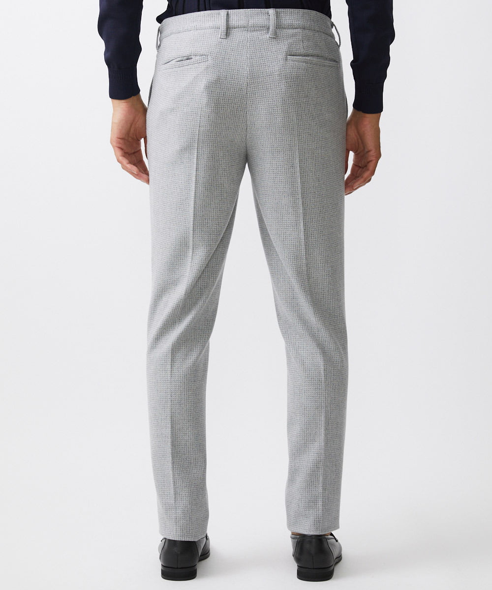 MNLAA57270 MICHEL KLEIN HOMME(ミッシェルクラン オム) ストレッチスラックスパンツ セットアップ グレー