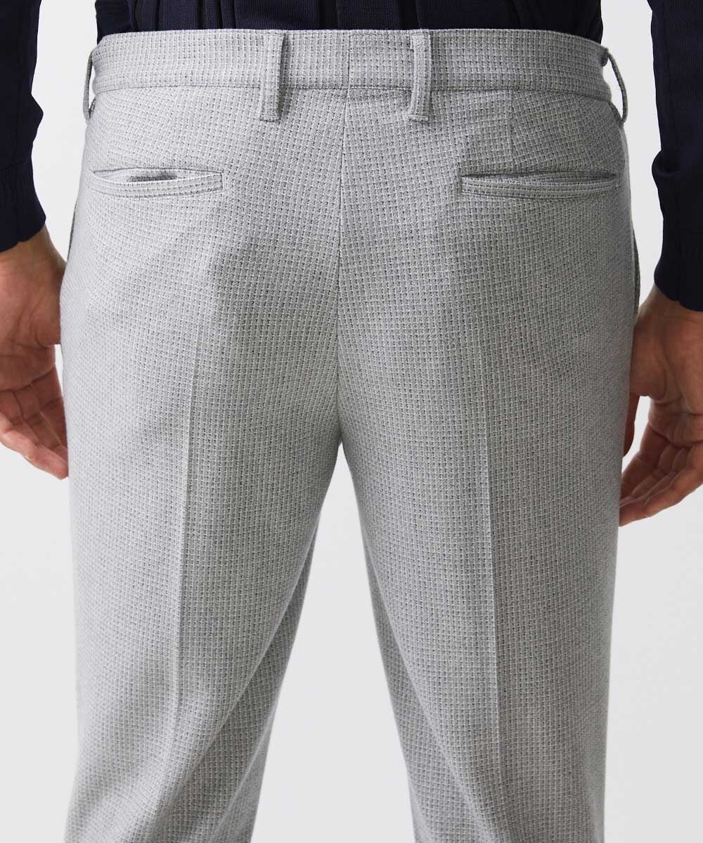 MNLAA57270 MICHEL KLEIN HOMME(ミッシェルクラン オム) ストレッチスラックスパンツ セットアップ グレー
