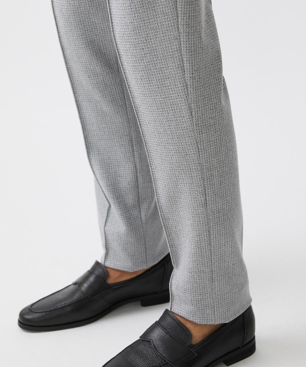 MNLAA57270 MICHEL KLEIN HOMME(ミッシェルクラン オム) ストレッチスラックスパンツ セットアップ グレー