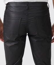 MNLAA65250 MICHEL KLEIN HOMME(ミッシェルクラン オム) ヴィンテージ調ツイルファイブポケットパンツ セットアップ ブラック