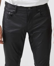 MNLAA65250 MICHEL KLEIN HOMME(ミッシェルクラン オム) ヴィンテージ調ツイルファイブポケットパンツ セットアップ ブラック