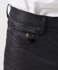 MNLAA65250 MICHEL KLEIN HOMME(ミッシェルクラン オム) ヴィンテージ調ツイルファイブポケットパンツ セットアップ ブラック