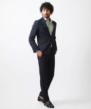 MNLAC52200 MICHEL KLEIN HOMME(ミッシェルクラン オム) スラックスパンツ　セットアップ ネイビー