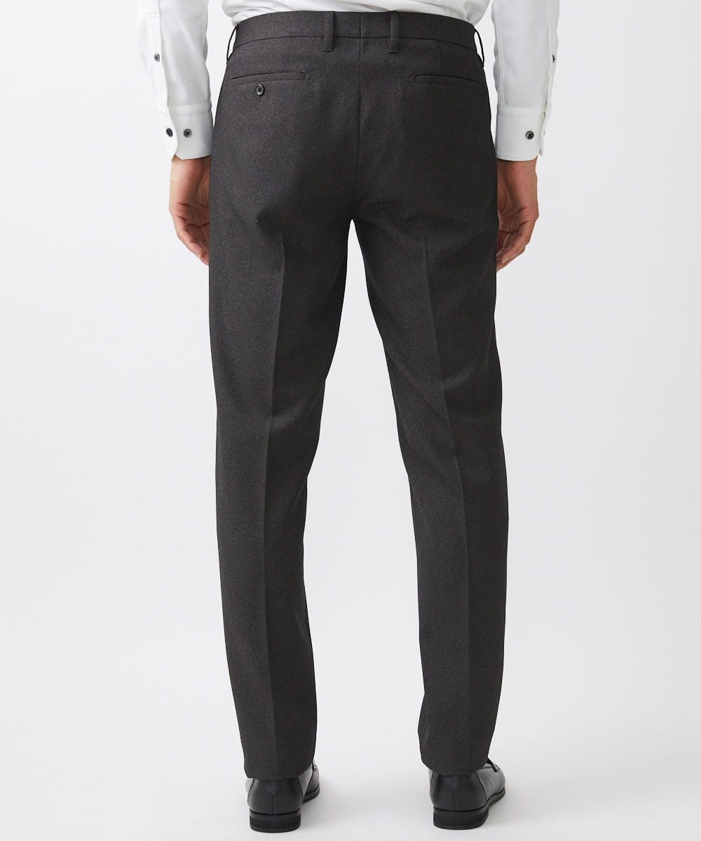 MNLAC52200 MICHEL KLEIN HOMME(ミッシェルクラン オム) スラックスパンツ　セットアップ ブラウン