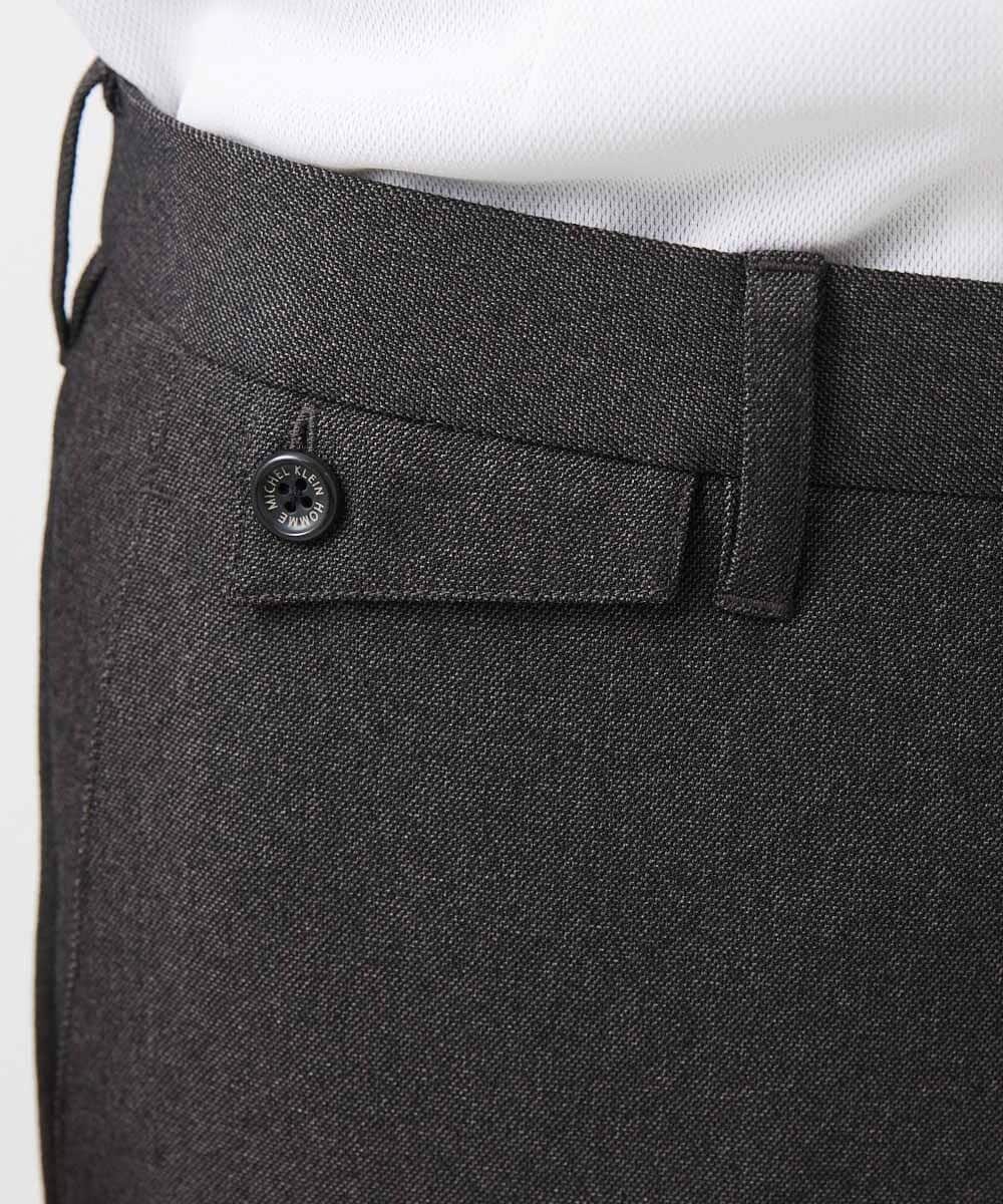 MNLAC52200 MICHEL KLEIN HOMME(ミッシェルクラン オム) スラックスパンツ　セットアップ ブラウン