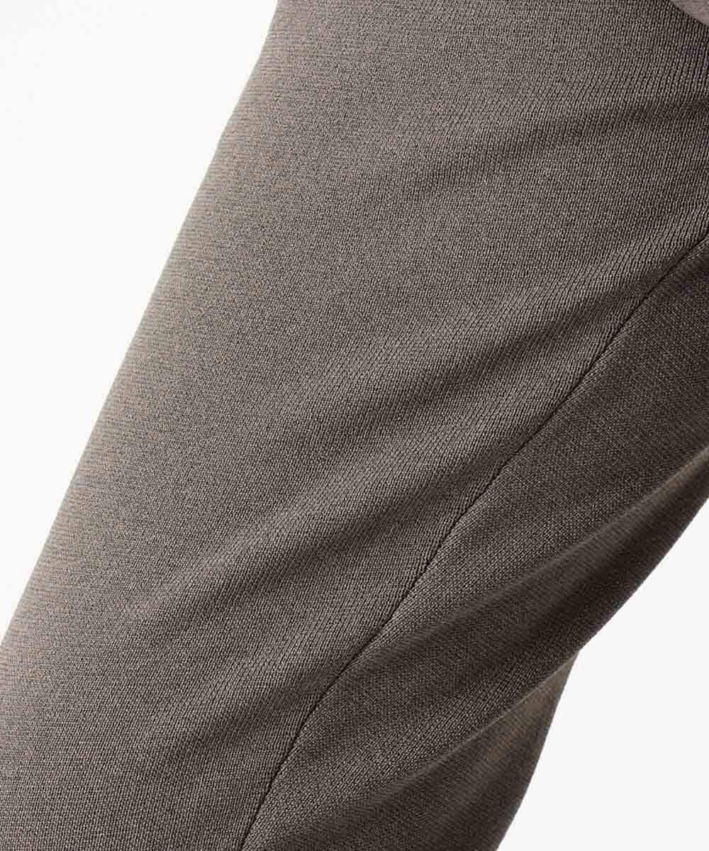 MNLAC54200 MICHEL KLEIN HOMME(ミッシェルクラン オム) ハイゲージニットリラックスパンツ セットアップ ブラウン