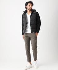 MNLAC54200 MICHEL KLEIN HOMME(ミッシェルクラン オム) ハイゲージニットリラックスパンツ セットアップ ブラウン