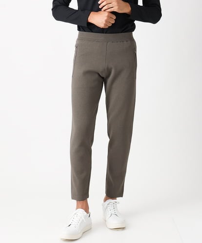 MNLAC54200 MICHEL KLEIN HOMME ハイゲージニットリラックスパンツ セットアップ