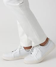 MNLAC61230 MICHEL KLEIN HOMME(ミッシェルクラン オム) プレビアへリンボンスラックスパンツ 撥水 ホワイト