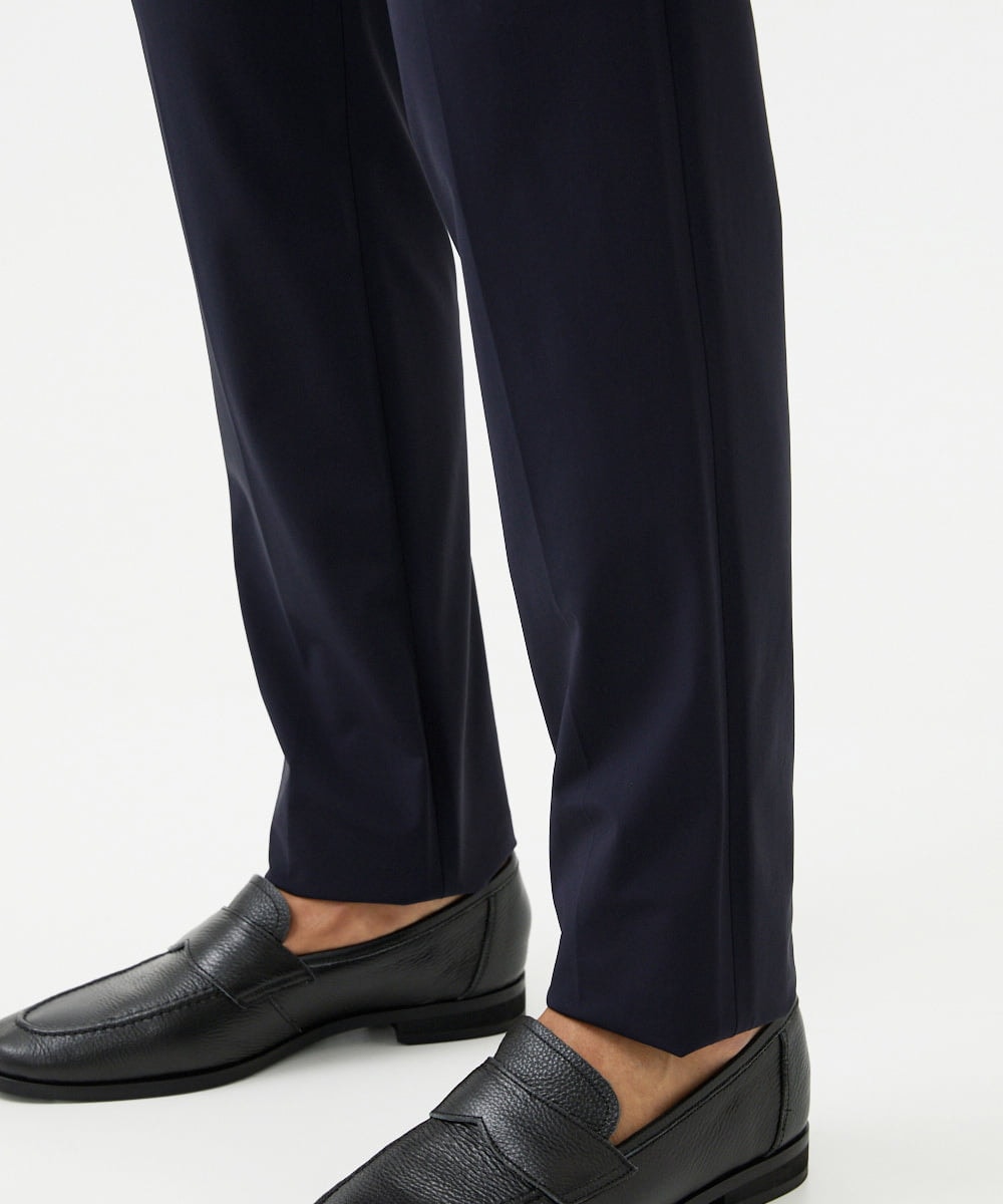 MNLAD02250 MICHEL KLEIN HOMME(ミッシェルクラン オム) 【セットアップ】テーパードパンツ ネイビー
