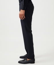 MNLAD06390 MICHEL KLEIN HOMME(ミッシェルクラン オム) 【セットアップ】チェック柄スラックスパンツ ブラック