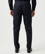 MNLAD06390 MICHEL KLEIN HOMME(ミッシェルクラン オム) 【セットアップ】チェック柄スラックスパンツ ブラック