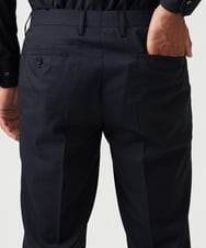 MNLAD06390 MICHEL KLEIN HOMME(ミッシェルクラン オム) 【セットアップ】チェック柄スラックスパンツ ブラック