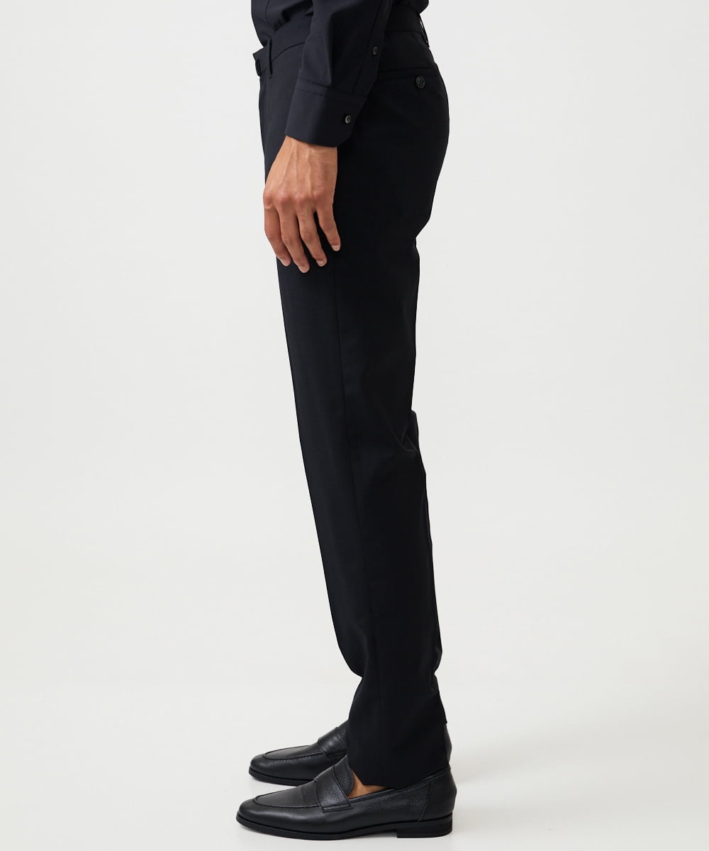MNLAD07390 MICHEL KLEIN HOMME(ミッシェルクラン オム) 【セットアップ】小紋柄スラックスパンツ ブラック