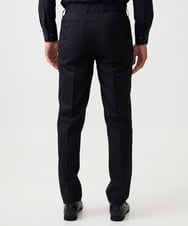 MNLAD07390 MICHEL KLEIN HOMME(ミッシェルクラン オム) 【セットアップ】小紋柄スラックスパンツ ブラック