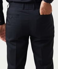 MNLAD07390 MICHEL KLEIN HOMME(ミッシェルクラン オム) 【セットアップ】小紋柄スラックスパンツ ブラック