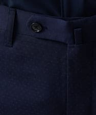 MNLAD08390 MICHEL KLEIN HOMME(ミッシェルクラン オム) 【セットアップ】スラックスパンツ ネイビー