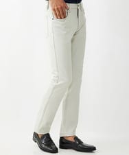 MNLAD50170 MICHEL KLEIN HOMME(ミッシェルクラン オム) 【撥水】プレビアシャンブレー5ポケットパンツ ベージュ