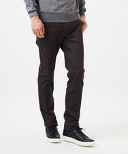 MNLAD50170 MICHEL KLEIN HOMME(ミッシェルクラン オム) 【撥水】プレビアシャンブレー5ポケットパンツ ブラウン