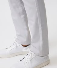 MNLAD50170 MICHEL KLEIN HOMME(ミッシェルクラン オム) 【撥水】プレビアシャンブレー5ポケットパンツ ライトグレー