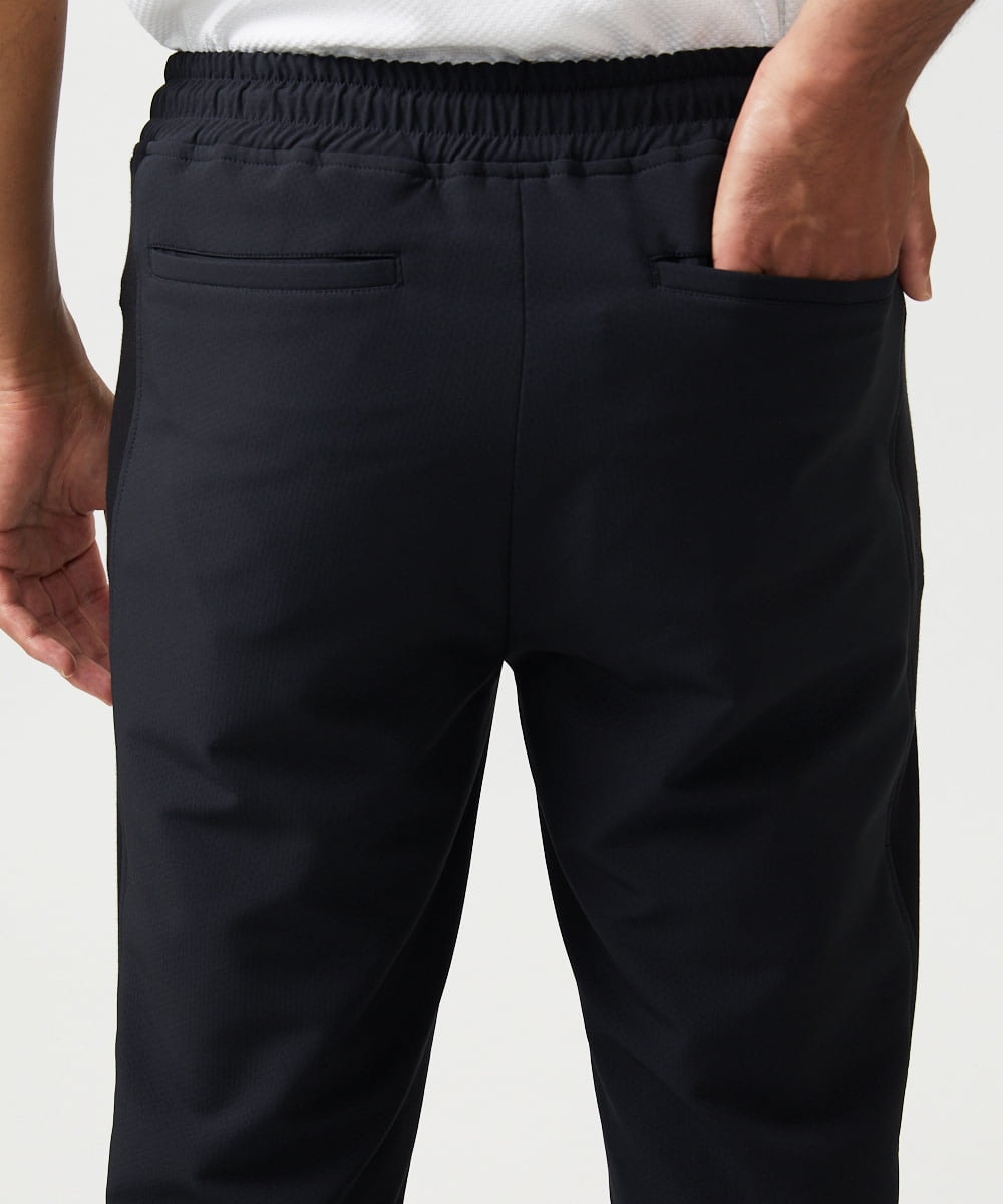 MNLAD56290 MICHEL KLEIN HOMME(ミッシェルクラン オム) 【撥水】ジョガーパンツ ブラック
