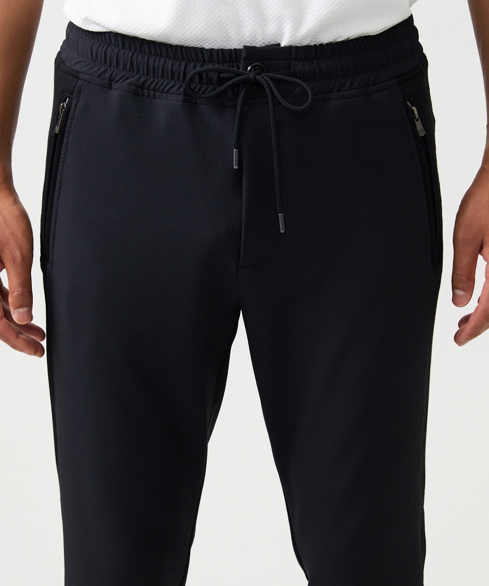 MNLAD56290 MICHEL KLEIN HOMME(ミッシェルクラン オム) 【撥水】ジョガーパンツ ブラック