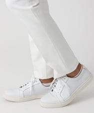 MNLAD61230 MICHEL KLEIN HOMME(ミッシェルクラン オム) 【撥水】プレビアへリンボンスラックスパンツ ホワイト