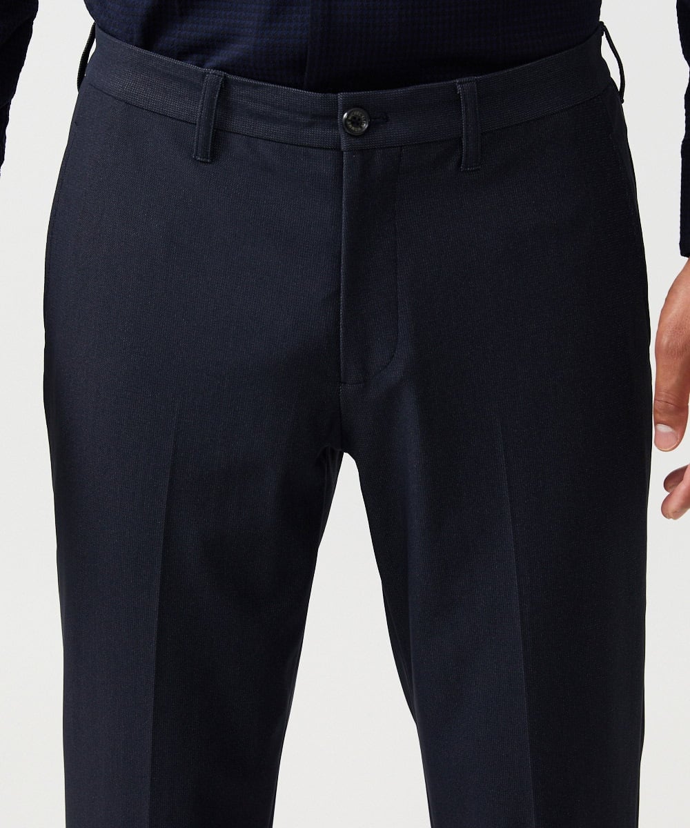 MNLAF03200 MICHEL KLEIN HOMME(ミッシェルクラン オム) 【セットアップ】スラックスパンツ ネイビー