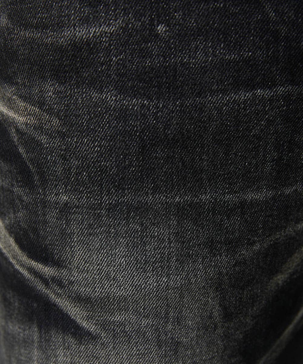MNLAF21330 MICHEL KLEIN HOMME(ミッシェルクラン オム) 【2025年モデル】《日本製》ブラックオーシャンデニムパンツ ブラック