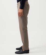 MNLAF53250 MICHEL KLEIN HOMME(ミッシェルクラン オム) 【セットアップ】ピンヘッド柄スラックスパンツ ブラウン