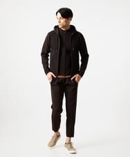 MNLAF54200 MICHEL KLEIN HOMME(ミッシェルクラン オム) 【セットアップ】ニットジョガーパンツ ブラウン