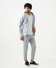 MNLAF54200 MICHEL KLEIN HOMME(ミッシェルクラン オム) 【セットアップ】ニットジョガーパンツ ライトグレー