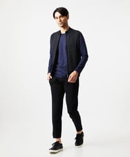 MNLAF54200 MICHEL KLEIN HOMME(ミッシェルクラン オム) 【セットアップ】ニットジョガーパンツ ブラック