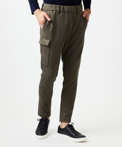 MNLAF64230 MICHEL KLEIN HOMME 【セットアップ】スエード調スウェットパンツ