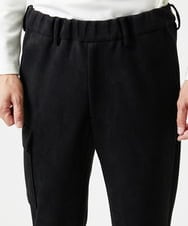MNLAF64230 MICHEL KLEIN HOMME(ミッシェルクラン オム) 【セットアップ】スエード調スウェットパンツ ブラック