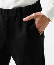 MNLAF64230 MICHEL KLEIN HOMME(ミッシェルクラン オム) 【セットアップ】スエード調スウェットパンツ ブラック