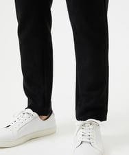 MNLAF64230 MICHEL KLEIN HOMME(ミッシェルクラン オム) 【セットアップ】スエード調スウェットパンツ ブラック