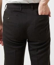 MNLAG02230 MICHEL KLEIN HOMME(ミッシェルクラン オム) 【セットアップ】ハイブリッドジャージスラックスパンツ ブラウン