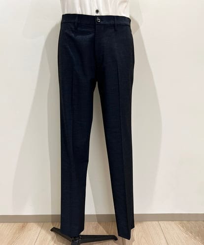 MNLAG03230 MICHEL KLEIN HOMME 【セットアップ】オックスストレッチスラックスパンツ