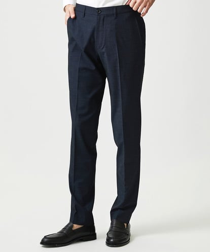MNLAG03230 MICHEL KLEIN HOMME 【セットアップ】オックスストレッチスラックスパンツ