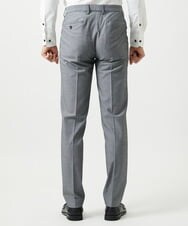 MNLAG03230 MICHEL KLEIN HOMME(ミッシェルクラン オム) 【セットアップ】オックスストレッチスラックスパンツ グレー