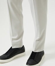 MNLAG52250 MICHEL KLEIN HOMME(ミッシェルクラン オム) 裏起毛2WAYストレッチスラックスパンツ アイボリー