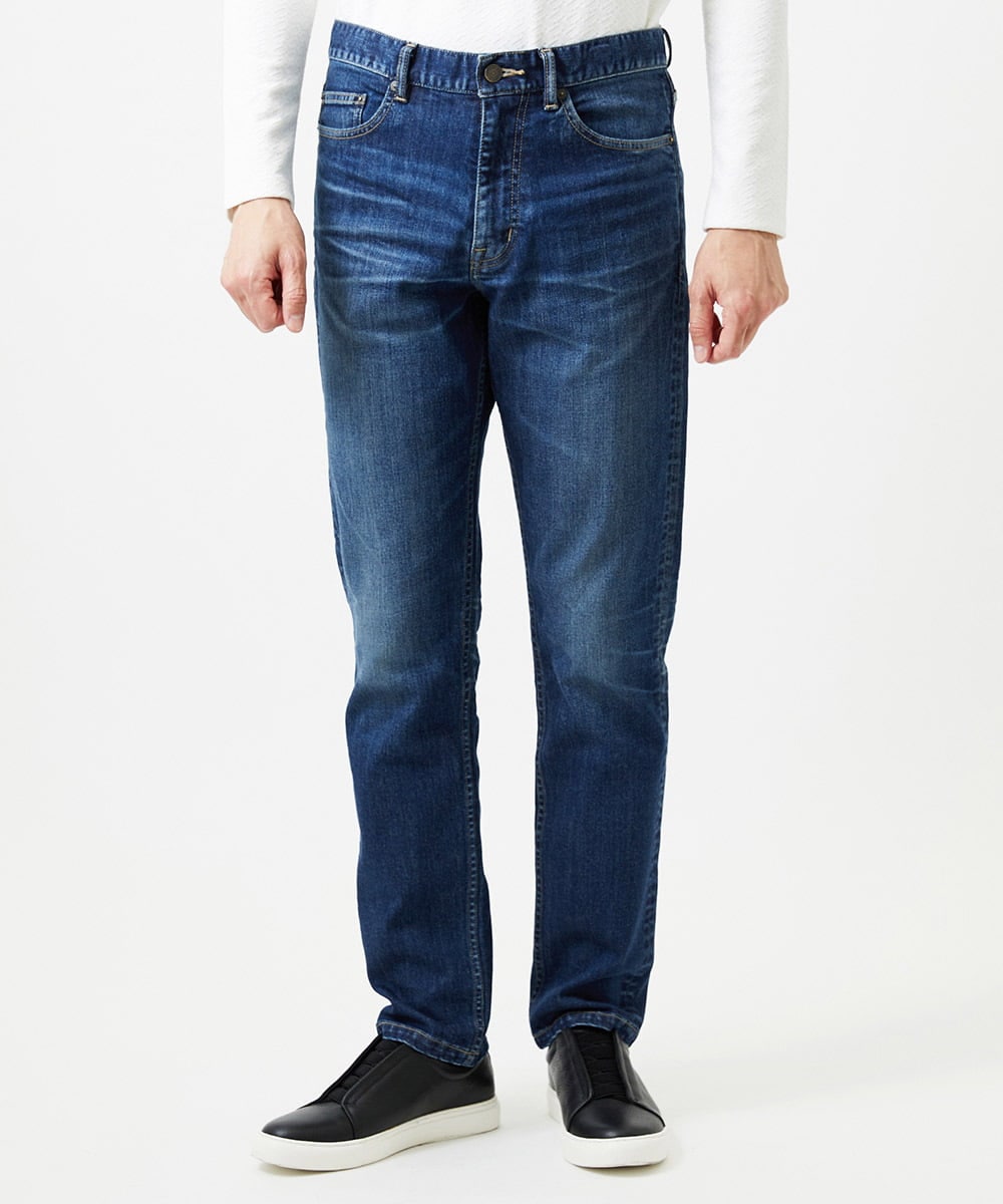 MNLAI27360 MICHEL KLEIN HOMME(ミッシェルクラン オム) 《日本製》20th　USEDデニムパンツ ブルー