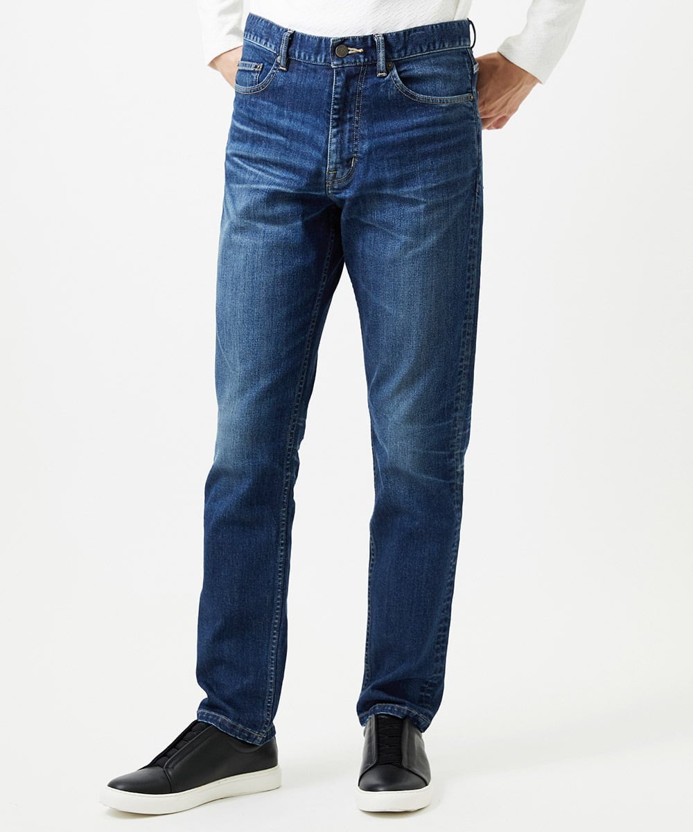 MNLAI27360 MICHEL KLEIN HOMME(ミッシェルクラン オム) 《日本製》20th　USEDデニムパンツ ブルー