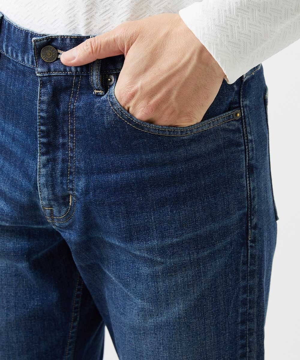 MNLAI27360 MICHEL KLEIN HOMME(ミッシェルクラン オム) 《日本製》20th　USEDデニムパンツ ブルー